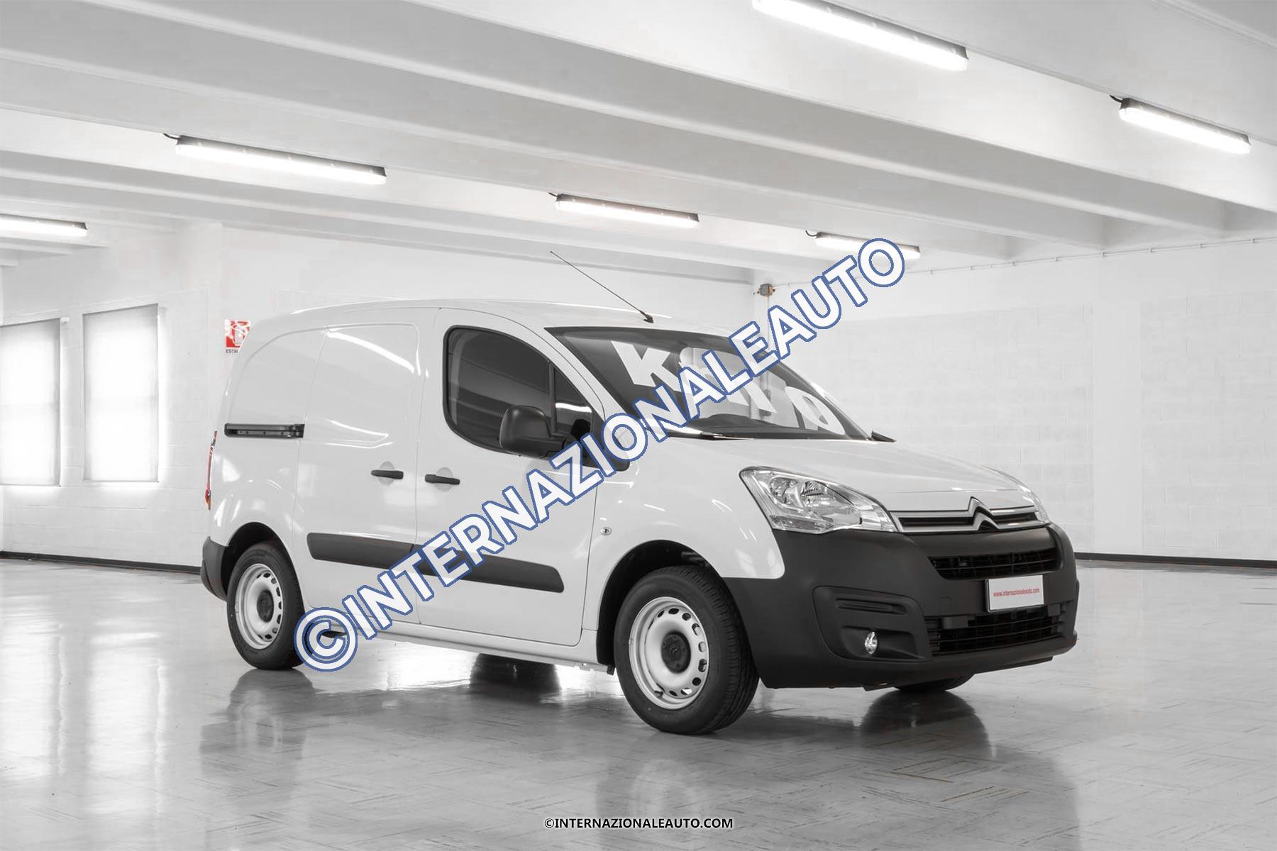 Citroen Berlingo Van Club L1 Bianco km0 obliquo