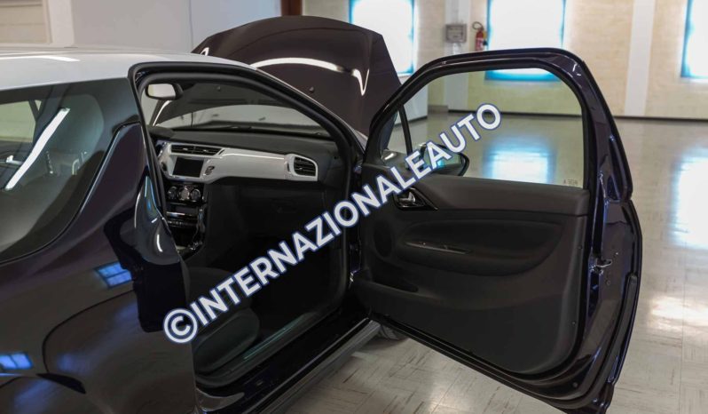 Citroen Interno Ds3 Bluehdi 75 So Chic Blu Scuro Tetto Bianco km0
