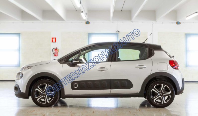 Citroen C3 Shine Artic Steel Tetto Nero Lato km0
