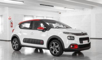 Citroen C3 Shine Bianca Tetto Rosso Capsule Red Km0 Lato