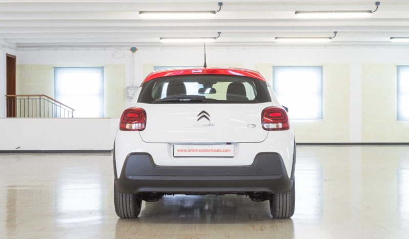 Citroen C3 Shine Bianca Tetto Rosso Km0 Retro