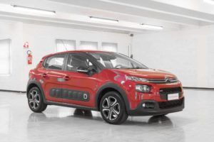 Citroen C3 Feel Rossa Km0 Lato
