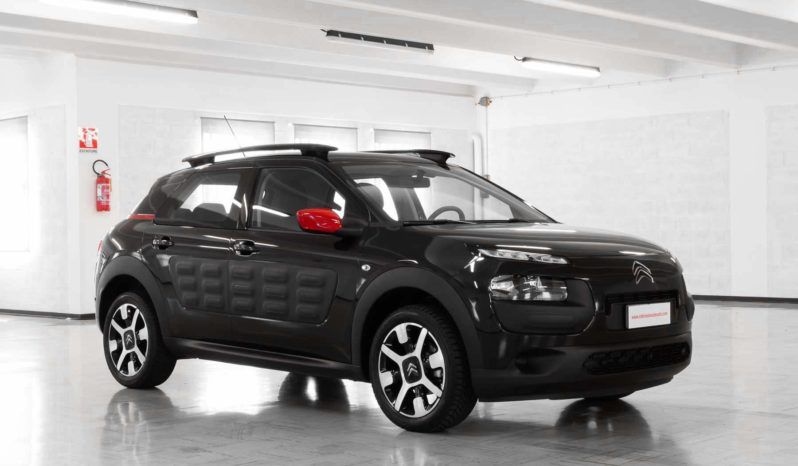 Citroen C4 Cactus Feel Edition Nera Specchietti Rossi km0 Lato