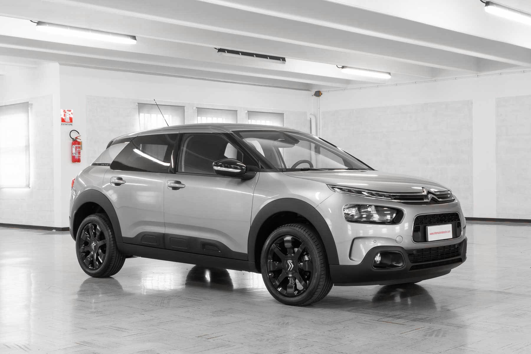 Citroen C4 Cactus Shine Cumulus Grey Keyless Lato