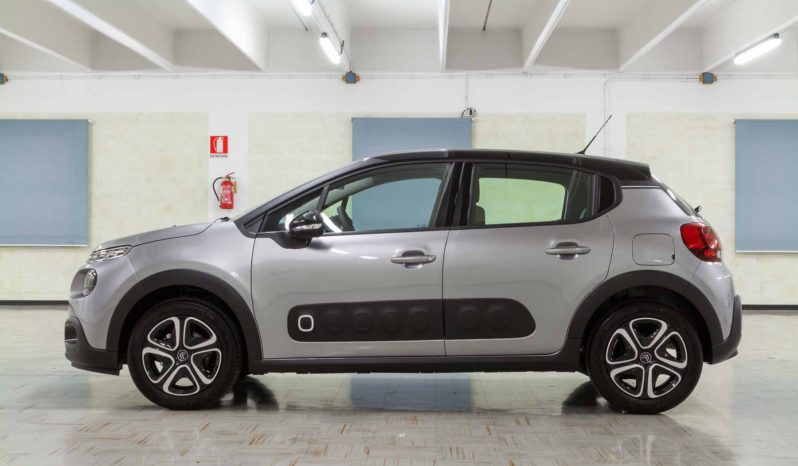 Citroen C3 Shine Steel Grey Tetto Nero Km0 Profilo