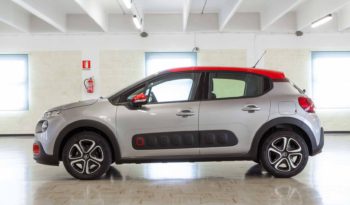Citroen C3 Shine Steel Grey Tetto Rosso Km0 Profilo