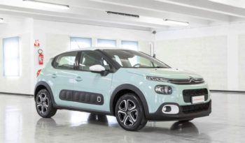 Citroen C3 Shine Verde Tetto Bianco Lato
