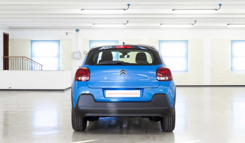 Citroen C3 Shine Blu Tetto Nero Km0 Retro