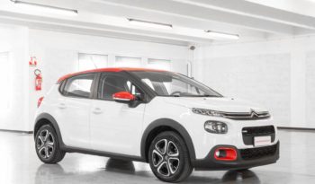 Citroen C3 Feel Bianca Tetto Rosso Km0 Lato