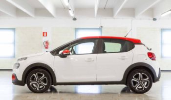 Citroen C3 Feel Bianca Tetto Rosso Km0 Profilo