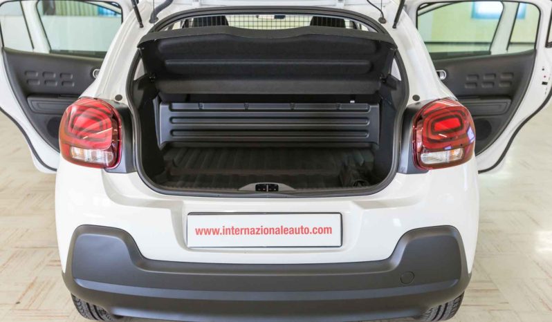 Citroen Interni C3 Van Feel Bianco Km0 Baule