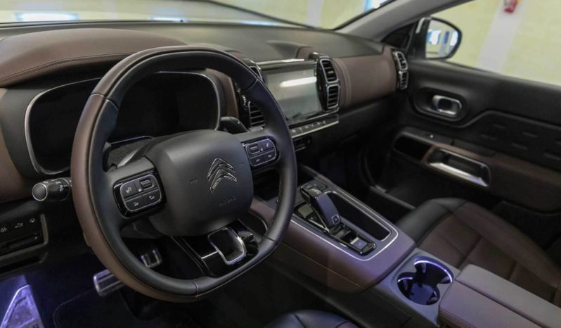 citroen interni c5 aircross shine bianco red usato volante
