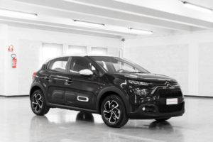 Citroen C3 Restyling Shine Nero Tetto Bianco Km0 Lato